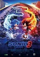 Sonic the Hedgehog 3 - Romanian Movie Poster (xs thumbnail)