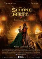 La belle &amp; la b&ecirc;te - German Movie Poster (xs thumbnail)