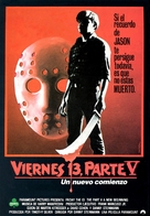 Friday the 13th: A New Beginning - Spanish Movie Poster (xs thumbnail)