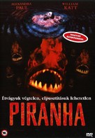 Piranha - Hungarian DVD movie cover (xs thumbnail)