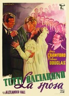 They All Kissed the Bride - Italian Movie Poster (xs thumbnail)