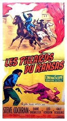 Quantrill&#039;s Raiders - French Movie Poster (xs thumbnail)