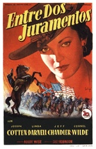 Two Flags West - Spanish Movie Poster (xs thumbnail)