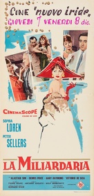 The Millionairess - Italian Movie Poster (xs thumbnail)