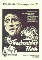 The Curse of Frankenstein - German poster (xs thumbnail)