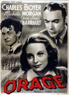 Orage - French Movie Poster (xs thumbnail)