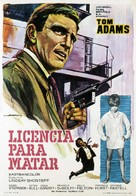 Licensed to Kill - Spanish Movie Poster (xs thumbnail)