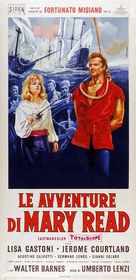 Le avventure di Mary Read - Italian Movie Poster (xs thumbnail)