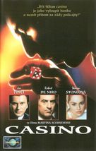 Casino - Czech VHS movie cover (xs thumbnail)