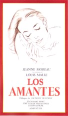 Les amants - Spanish Movie Poster (xs thumbnail)