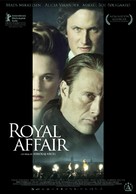 En kongelig aff&aelig;re - Italian Movie Poster (xs thumbnail)