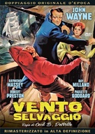 Reap the Wild Wind - Italian DVD movie cover (xs thumbnail)