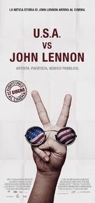 The U.S. vs. John Lennon - Italian Movie Poster (xs thumbnail)