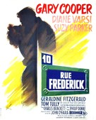 Ten North Frederick - French Movie Poster (xs thumbnail)