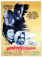 Bitter Victory - French Movie Poster (xs thumbnail)