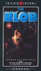 The Blob - British VHS movie cover (xs thumbnail)