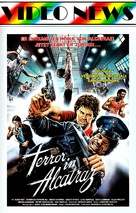Terror on Alcatraz - German VHS movie cover (xs thumbnail)