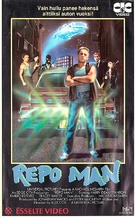 Repo Man - Finnish VHS movie cover (xs thumbnail)