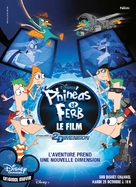 Phineas and Ferb: Across the Second Dimension - French Movie Poster (xs thumbnail)