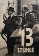 13 St&uuml;hle - German poster (xs thumbnail)
