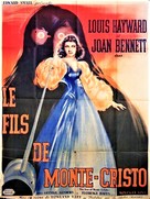 The Son of Monte Cristo - French Movie Poster (xs thumbnail)
