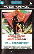 The Spy Who Loved Me - Finnish VHS movie cover (xs thumbnail)