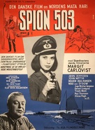Spion 503 - Danish Movie Poster (xs thumbnail)