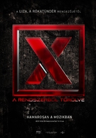 X. - Hungarian Movie Poster (xs thumbnail)