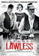 Lawless - Italian Movie Poster (xs thumbnail)