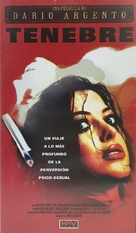 Tenebre - Spanish VHS movie cover (xs thumbnail)