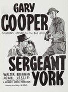 Sergeant York - Australian Movie Poster (xs thumbnail)
