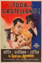 Gaslight - Argentinian Movie Poster (xs thumbnail)