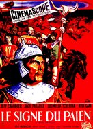 Sign of the Pagan - French Movie Poster (xs thumbnail)
