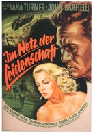 The Postman Always Rings Twice - German Movie Poster (xs thumbnail)