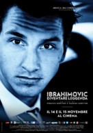 Den unge Zlatan - Italian Movie Poster (xs thumbnail)