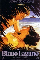 The Blue Lagoon - German Movie Poster (xs thumbnail)