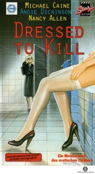 Dressed to Kill - German VHS movie cover (xs thumbnail)