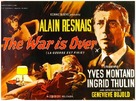 La guerre est finie - British Movie Poster (xs thumbnail)