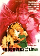 Androcles and the Lion - German Movie Poster (xs thumbnail)