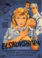 Les enfants de l&#039;amour - Danish Movie Poster (xs thumbnail)