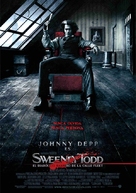 Sweeney Todd: The Demon Barber of Fleet Street - Spanish Movie Poster (xs thumbnail)