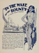In the Wake of the Bounty - Australian Movie Poster (xs thumbnail)