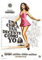 Une belle fille comme moi - Spanish Movie Poster (xs thumbnail)