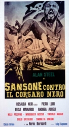 Sansone contro il corsaro nero - Italian Movie Poster (xs thumbnail)