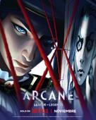 &quot;Arcane: League of Legends&quot; - Spanish Movie Poster (xs thumbnail)