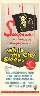 While the City Sleeps - Australian Movie Poster (xs thumbnail)