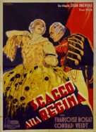 Le joueur d&#039;&eacute;checs - Italian Movie Poster (xs thumbnail)