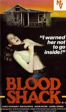 Blood Shack - British VHS movie cover (xs thumbnail)