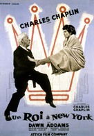 A King in New York - French Movie Poster (xs thumbnail)