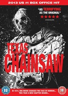 Texas Chainsaw Massacre 3D - British DVD movie cover (xs thumbnail)